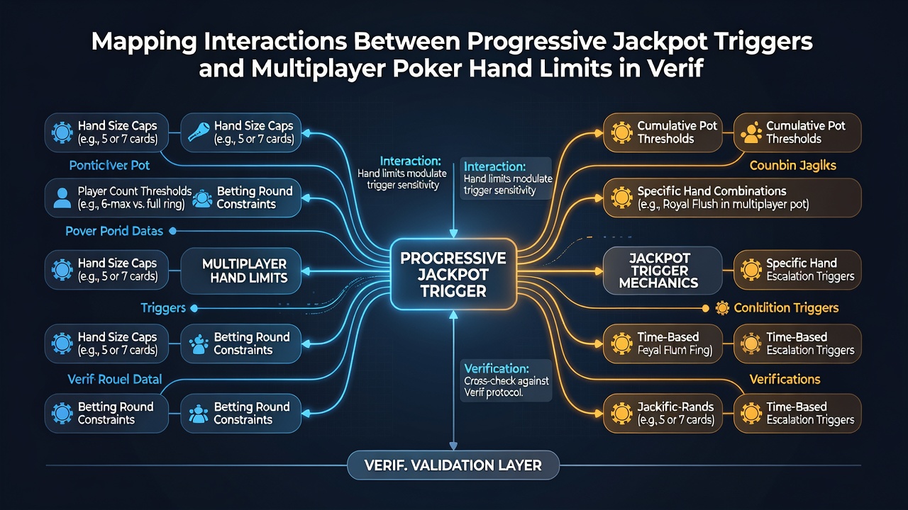 Diagram over dataflow mellem jackpot-systemer og pokergrænser i europæiske digitale miljøer